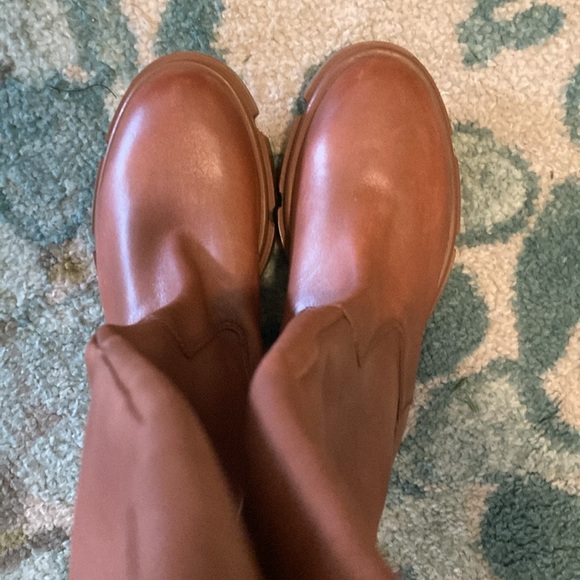 Free People Brooks Tall Boots in Brown New Without Box Size 36 - Picture 5 of 5